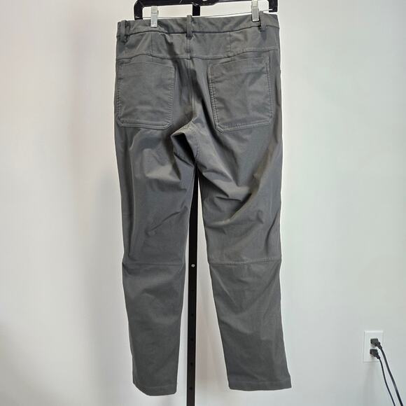 Mens Lululemon Performance Commission Chino Pants Gray Patch Pockets 32 x 30 - Picture 2 of 5